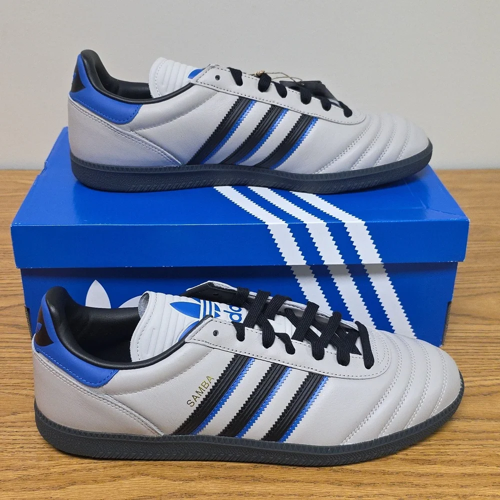 Adidas Samba JP Grey Black Carbon Men's Size 12 JR0965 New